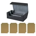 thumbnail image 4 of CAJA DE CARAL CAJA COMEDIBLE Magnética Duración con 4 divisores de cartas Negro Gris Caqui, 4 of 8
