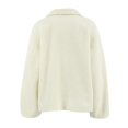 thumbnail image 5 of DHFJKG Womens Sweatshirt Quarter Zip Fuzzy Stand Collar Long Sleeve Loose Fit Pocket Casual Pullover Fluffly Shaggy Winter Cozy Tops, 5 of 9