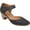 Black, variant on Easy Spirit Cindie Women's Perforated Leather Pumps Color: Ivory Size: 10