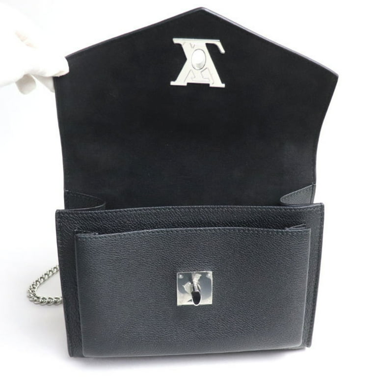 Pre-Owned LOUIS VUITTON My Lock Me Chain Shoulder Bag Black M51418 