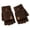 Brown, variant on Skpblutn Glove Fingerless Thermal Insulation Convertible Mittens Flap Cover For Men Winter Knitted Warm Gloves Black One Size