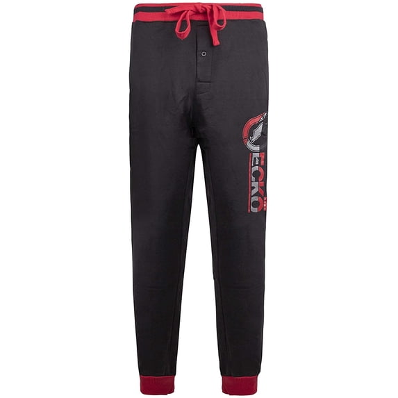 Ecko Unltd. Mens Cotton Fleece Jogger Moisture Wicking Pajama Pant 60% Cotton / 40% Polyester