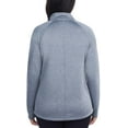 thumbnail image 2 of Kirkland Signature Women's Full Zip Fleece Jacket Heather Gray L, 2 of 3