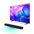 thumbnail image 1 of Combo TV 65" Samsung QLED Q6F 4K Smart TV + Barra de Sonido 2.0 Ch HW-B400F Negro, 1 of 5