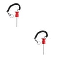 thumbnail image 1 of Maytalsory Magnetic Weight Stack Pin with Pull Parts Rope Replacement Red 8x80mm 2Set, 1 of 6