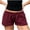 Wine-womens shorts, variant on AnuYalue Women Sweat Shorts Casual Drawstring Low Waisted Athletic Shorts Summer Cute Running Shorts Pajama Shorts