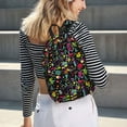 thumbnail image 6 of Yiaed Colorful Geometric Figures Print Backpack, Premium Laptop Backpack, Travel Backpack for Women, Lightweight Backpacks, Comfortable Back Pack-Medium, 6 of 7