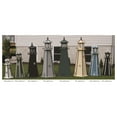 AmishMade Lighthouse in Lancaster Green with White Trim, 39" Tall