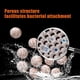 thumbnail image 5 of Medios filtrantes para acuarios, bola complementaria de cuarzo, bola hueca, bacterias nitrificantes, anillo de cerámica, accesorios para filtros de peceras, 5 of 5