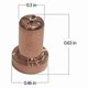 thumbnail image 3 of 50Pcs Nozzles Kit For PT-31 JG-40 WSD-LG40 Fit CUT 50D 50 40 Cutter, 3 of 5
