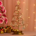 thumbnail image 2 of Christmas Metal Crystal Christmas Tree Lamp S, 2 of 5