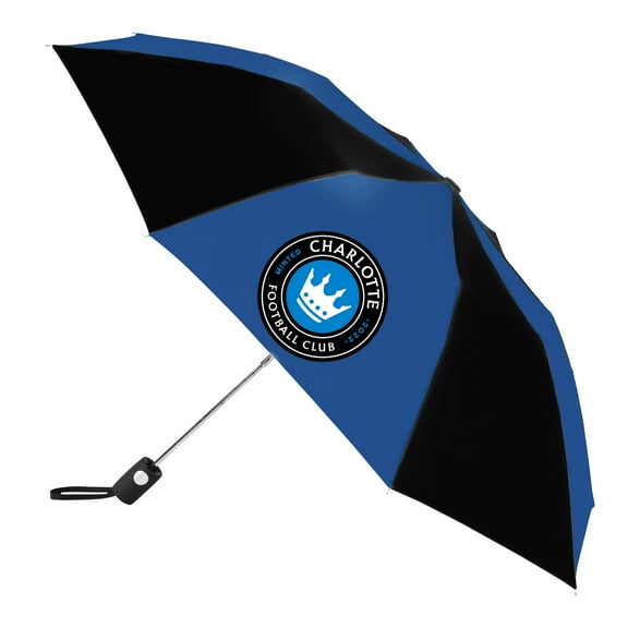 WinCraft Charlotte FC 42" Auto Folding Umbrella