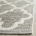 thumbnail image 2 of SAFAVIEH Montauk Crispian Geometric Quatrefoils Cotton Area Rug, Grey/Ivory, 2'3" x 3'9", 2 of 6