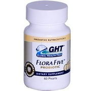 Global Health Trax GHT Flora Five Probiotic, 60 ea