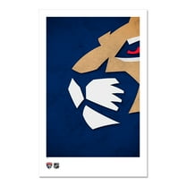 Florida Panthers 11" x 17" Minimalist Art Poster