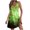 Green, variant on WFJCJPAF 2025 New Halloween Halloween Dresses for Women,Women's Summer Comfort Fashion Printing Pocket Sleeveless V-Neck Dress - Red S
