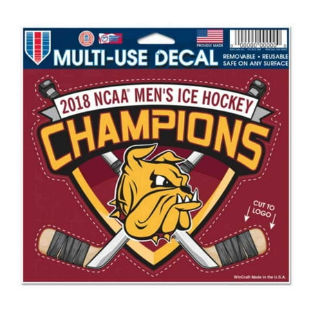 Minnesota Duluth Bulldogs 2018 Hockey Frozen Four Champions Multi-Use ...