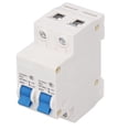 thumbnail image 4 of DC230V 400V 2P Miniature Circuit Breaker Leakage Protection Air Switch DC Disconnect Switch Interlock Conversion Manual Power Switch Standard Rail Installation, 4 of 8