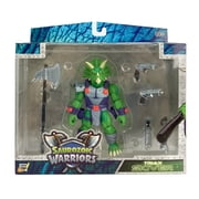 Boss Fight Studio Saurozoic Warrior Triax Skiver Futuristic, Armored Dinosaur Hero – Highly Articulated, Posable Collectible Action Figure with Full Range of Accessories – 6 Inch Scale 1:12, Ages 8+