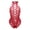Wine Red, variant on Bodysuits for Women Floral Pattern One Piece Sleepwear with Halter Neck Back Tie Details And Comfortable Layering Fit Womens Bodysuits