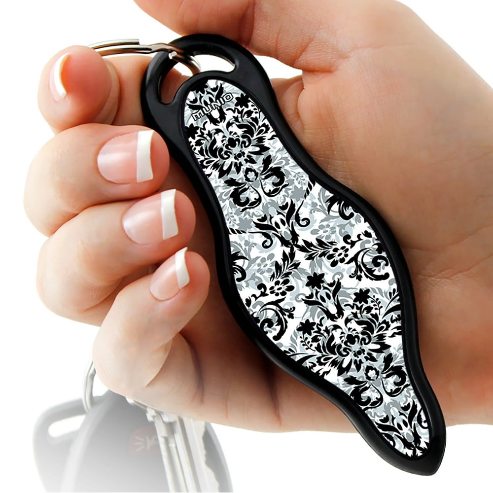 MUNIO Self Defense Kubaton Keychain with Ebook, Legal in all States