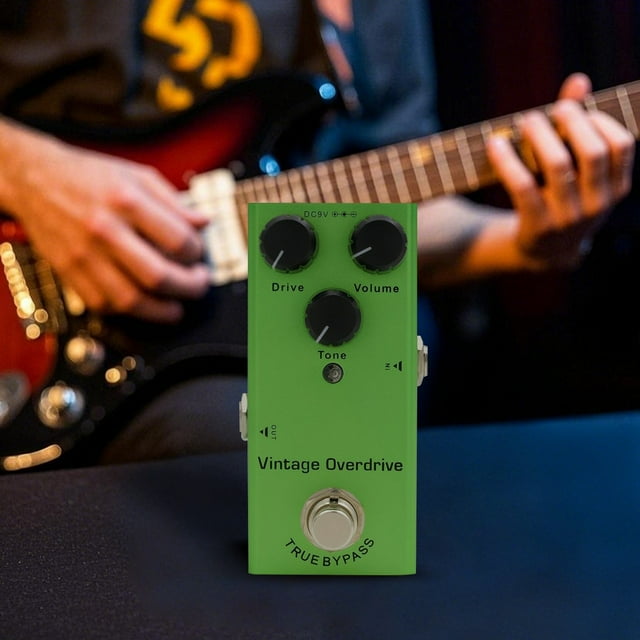 Function Guitar Effects Pedal Distortion Overdrive Delay Tremolo