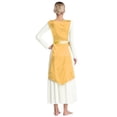 thumbnail image 4 of inhzoy Women's Worship Praise Dance Tunic Overlay Liturgical Dancewear Pullover Vest Yellow-A XXL, 4 of 7