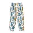 thumbnail image 5 of Goofa Cartoon Poodle Dog Printed Soft Pajama Pants for Women, Wide Leg Comfy Casual Lounge Yoga Pants-Large, 5 of 9