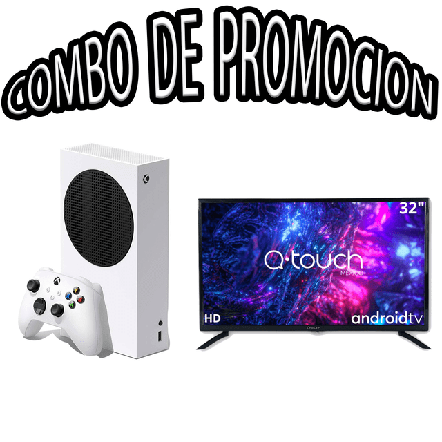 Consola Reacondicionada Series S 512GB + Tv 32"