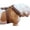 Brown, variant on Orange Genuine Leather Dog Harness, Large to Xlarge. 33"-37" Chest, 1.5" Wide Straps, Mastiff.