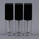 thumbnail image 4 of 3 tubos de brillo labial vacíos transparentes de 5 ml con tapones para aplicador. Negro, 4 of 9