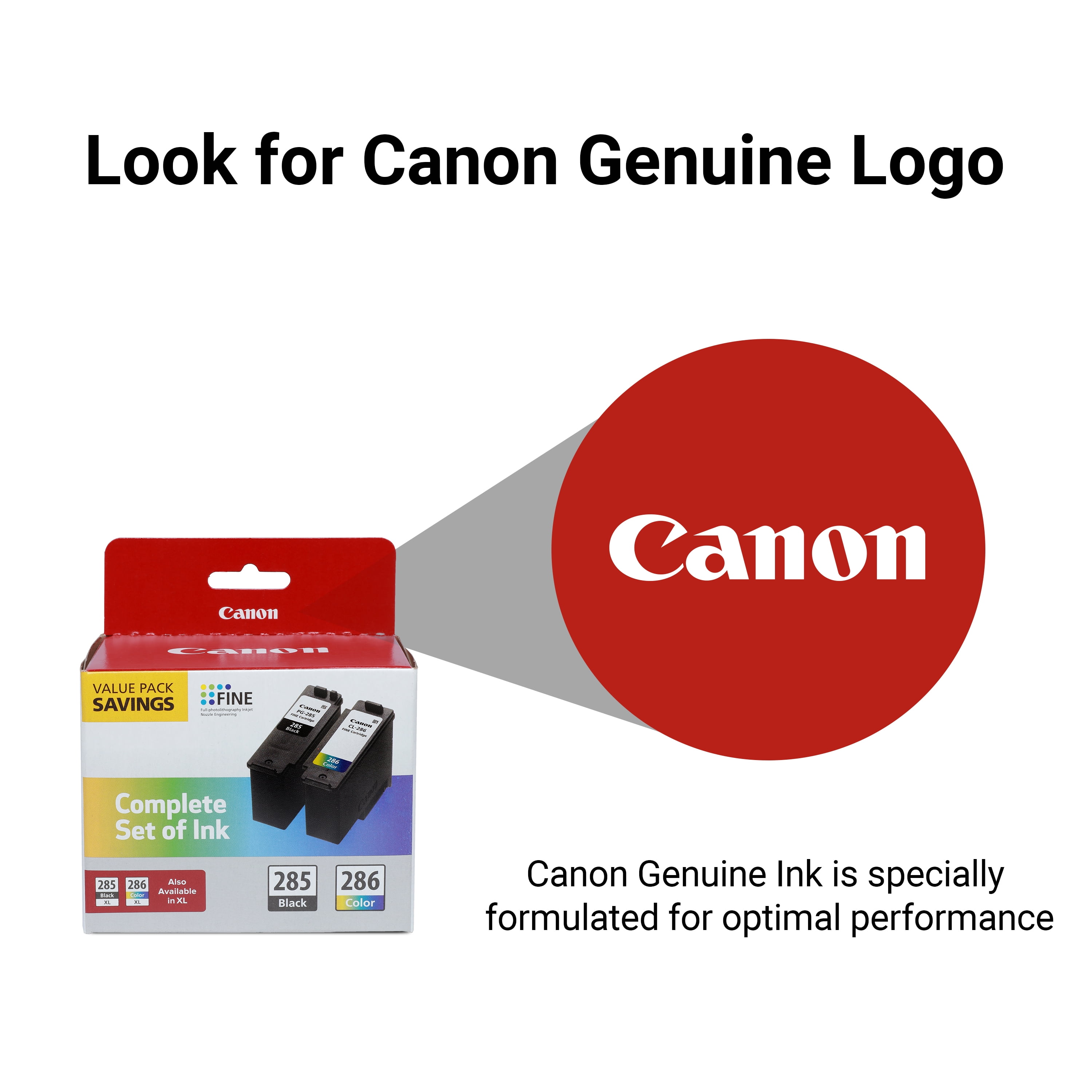 Canon PG-285/CL-286 PACK S Ink Cartridges