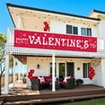 thumbnail image 6 of Uminens Happy Valentine's Day Large Banner - 120x20 Inch | Yard Decorations for Outdoor Party | Valentine's Day Decor, 6 of 8