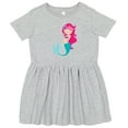 thumbnail image 3 of Inktastic Mermaid Girls Toddler Dress, 3 of 5