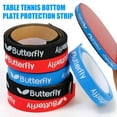 thumbnail image 2 of 1 Roll of Table Tennis Racket Edge Tape Ping Pong Bat Protective Side Tape Sponge Tape Protector Professional Accessories Blue-1, 2 of 6