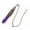 Amethyst, variant on Natural Crystal Quartz Gemstone Reiki Healing Amulet Pendulum Pendants-Amethyst