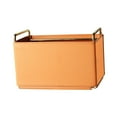 thumbnail image 4 of AMLESO Boîte de Rangement de Bureau Télécommande Organiser Boîtes pour Comptoir de Commode Scolaire Marron, 4 of 8