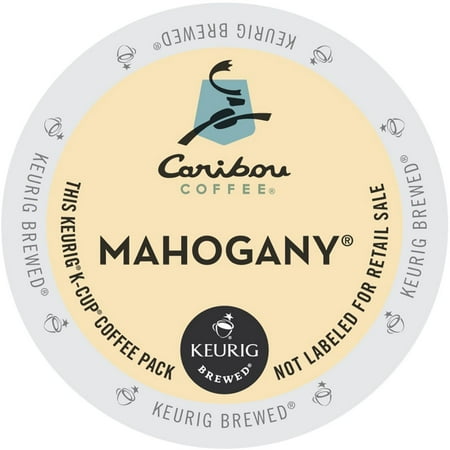 Caribou Mahogany Coffee, K-Cup Portion Pack for Keurig Brewers (24 Count) (1x16oz)