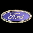 thumbnail image 2 of Ford Oval Logo Stainless Steel Wall Hanging Sign - Blue/Chrome : 16" x 22", 2 of 5