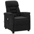 thumbnail image 3 of vidaXL Massage Recliner Massaging Recliner Push Cozy Chair Faux Suede Leather, 3 of 6