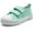 Green, variant on HARVEST LAND Toddler Shoes Boys Girls Slip on Sneakers Cushioned Canvas Dress Shoes for Kids