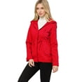 thumbnail image 4 of Made by Olivia Women's Military Anorak Safari Hoodie Jacket, 4 of 7