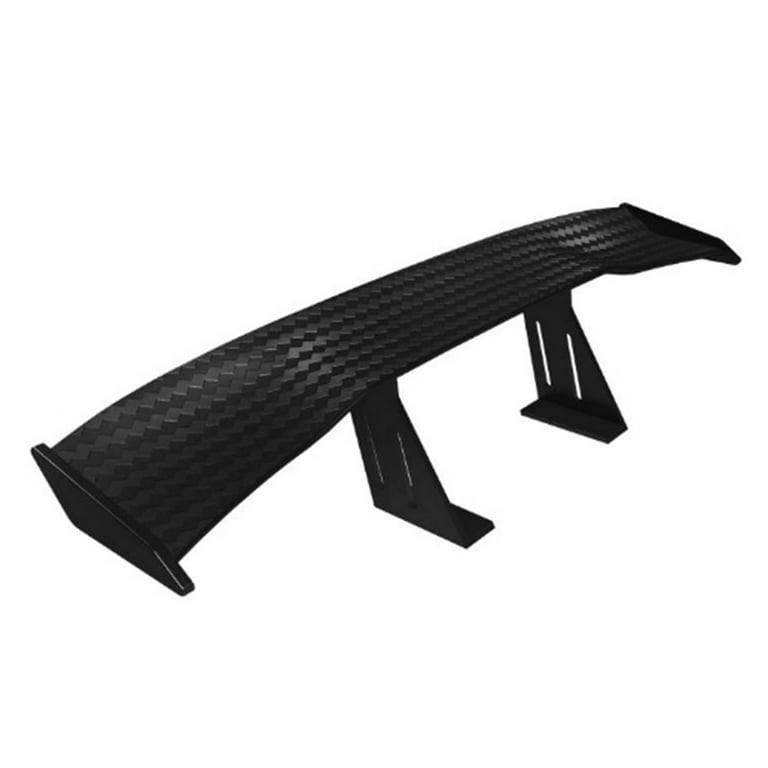 Tohuu Car Spoiler Universal Wing for Car Black Carbon Fiber Car Tail GT  Winglet Tail Decoration No Punching Stamping One-piece Molding for Auto  cool 