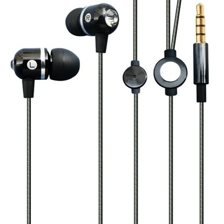 Hi-Fi Sound Wired Earphones for OnePlus Nord N100/N10 5G Phones - Headphones Handsfree Mic Headset Metal Earbuds In-ear Earpieces Microphone B1W price history on PriceWatchPro