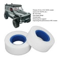 thumbnail image 3 of RC Tire Foam Insert, 2pcs Dual Stage Soft Foam Sponge Inserts Replacement Accessory For 2.2 Inch Tires 1/10 1/8 RC Crawler, 3 of 8
