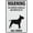 Warning Sign 1, variant on Cool Room Keep Door Closed Reflective Aluminum Sign - 8"x12", UV Protected, Waterproof, 4 Pre-Drilled Holes - Restaurant, Café, Food Factory, Cold Storage