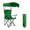 Green, variant on MF MENTAFLOW 1pc Camping Chair With Canopy, Outdoor Folding Lounge Chair With Adjustable UPF 50+ Sun Shade & Cup Holder, Portable Camping Recliner For Camp Beach Outdoor Sports Sketching