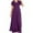 Grape, variant on Chiffon Junior Bridesmaid Dress for Girls V-Neck Flower Girl Dress Formal Dresses -Lilac-10Y