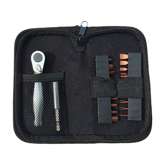 22 In 1 1/4" 72 Tooth Mini Ratchet Wrench Set With Alloys Steel Bits And Ergonomic Handle For Precisions Fastening Tasks