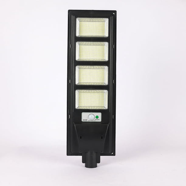 Yuarrent Farola solar Diseño de escena doméstica profesional Luces de detección de cuerpo Patio exterior Lámpara con sensor de jardín Lámparas Iluminación y accesorios 1120LED Yuarrent HA073527-04